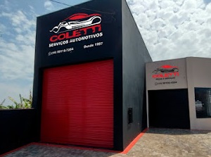 Fachada da oficina Coletti Serviços Automotivos